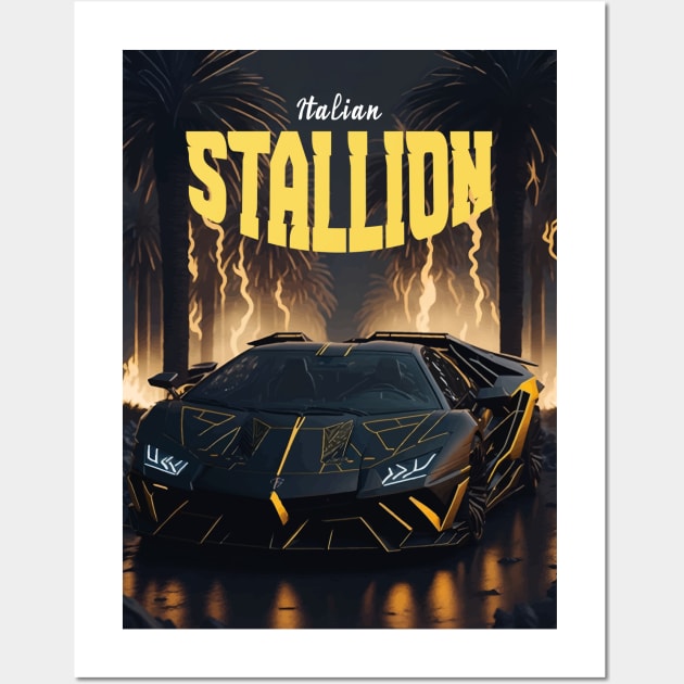 Italian Stallion Wall Art by By_Russso